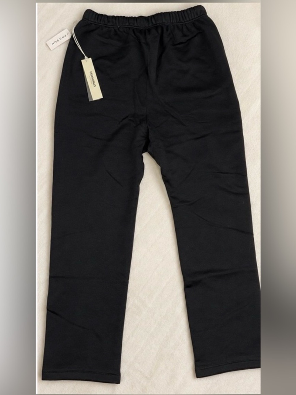 Fear of God Essentials Black Men's Drawstring Sweatpants - Picture 2 of 5